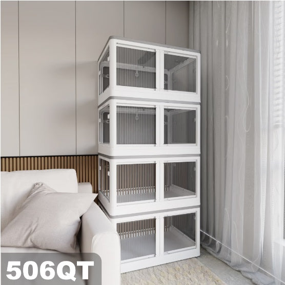 US Local Transparent Stackable Storage Bins