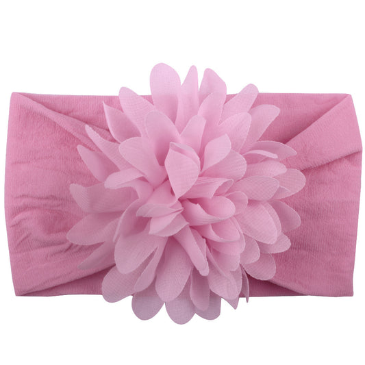 US Local Creative Chiffon Flower Headband Baby Hair Accessories Cute Princess Headband