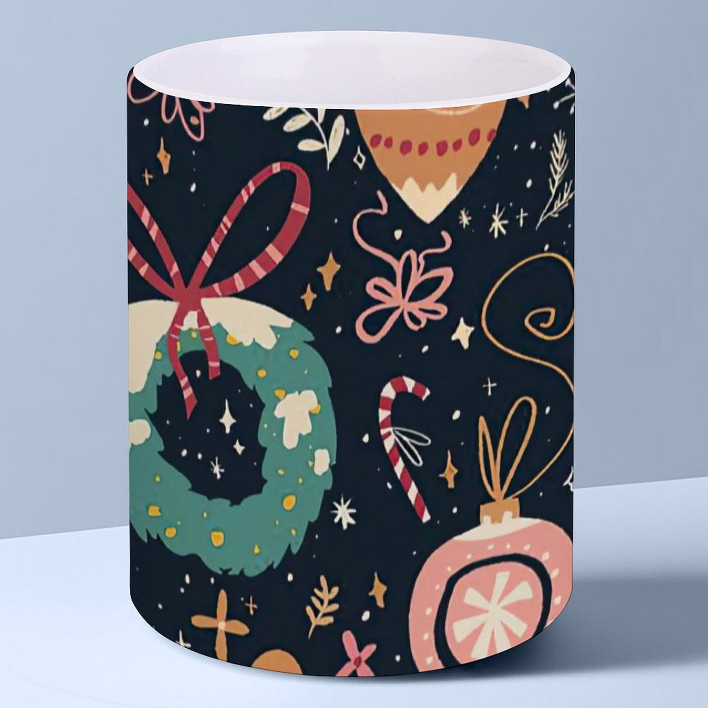 POD US Local White mug with full print, Christmas Gift 0087