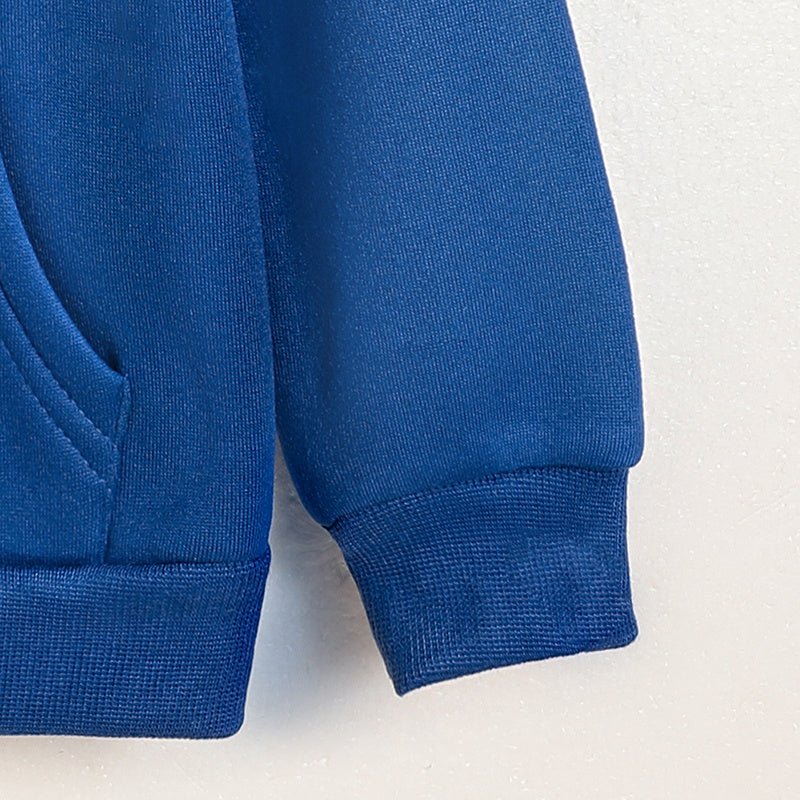 US Local Toddler Girl Zip Up Hoodie Jacket Sorry Or Whatever Letter Print Long Sleeve Sweatshirt Kids Hooded Jacket