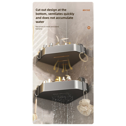 US Local Suction Cup Bathroom Corner Bracket