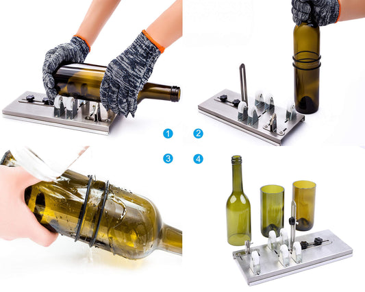 UK Local Glass Bottle Cutting Tools