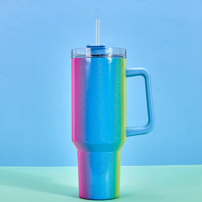 USA Local Large Capacity Double-layer Stainless Steel Vacuum Insulation Cup
