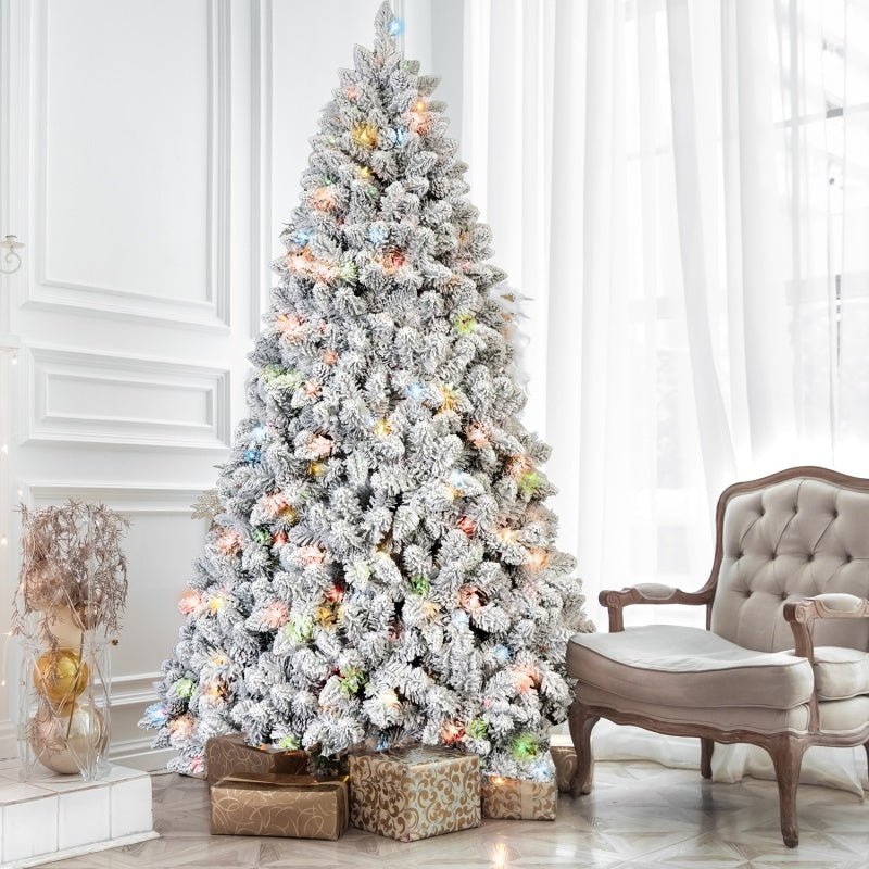 US Local PVC Christmas Tree, Christmas Decorations, With Colored Lights