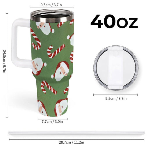 PHDT00155 POD US Local Tumbler 40 oz Large Capacity Car Cup Christmas