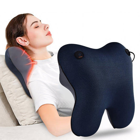 US Local Neck And Back Deep Acupressure Massager Full Body Massage Pillow Ideal Gift