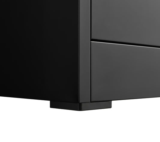 US Local 2 Drawer File Cabinet With Lock,Two Drawer Filing Cabinet,Vertical Metal File Cabinet For Home Office Organizer Storage Cabinet Fit Letter A4 Legal Size File