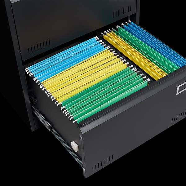 US Local Horizontal File Cabinet With 3 Drawers