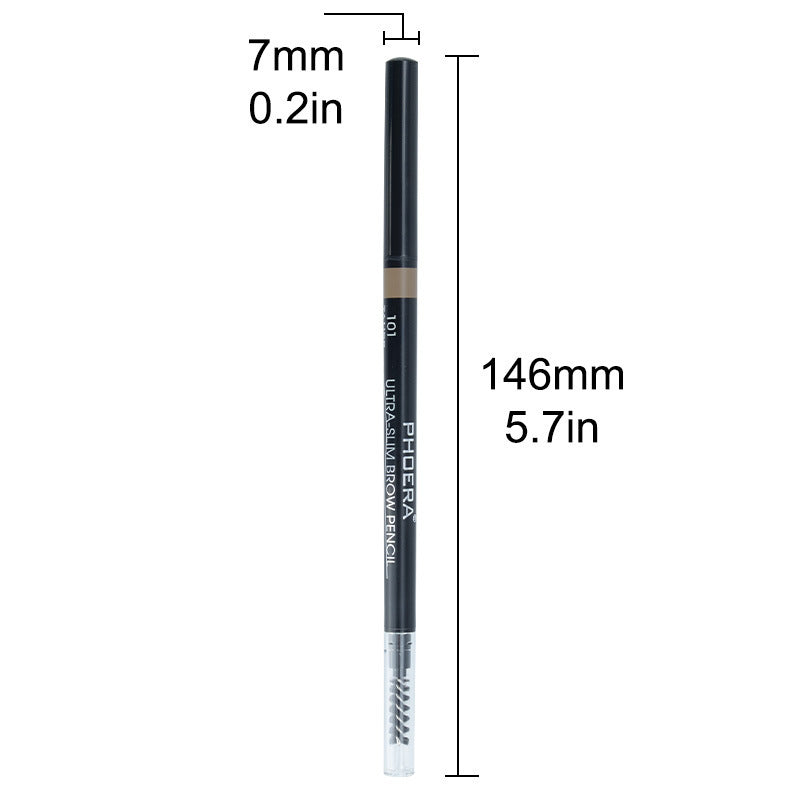 USA Local PHOERA New 5 Color Thin Eyebrow Pencil