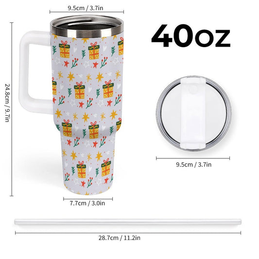 PHDT00334 POD US Local Tumbler 40 oz Large Capacity Car Cup Christmas, Gifts