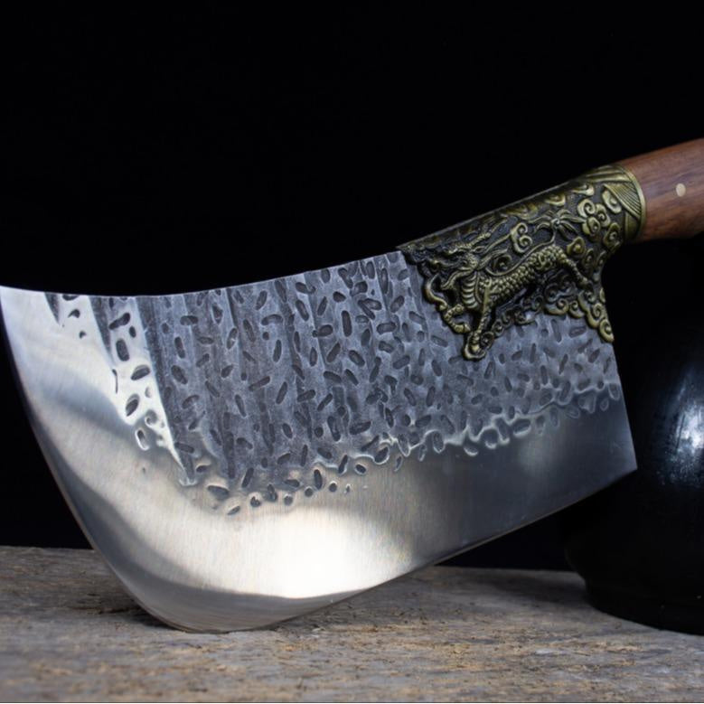 USA Local Household Bone Chopping Hand-forged Kitchen Knife Dual-use Knife Ghost Hand Made Chef Knives