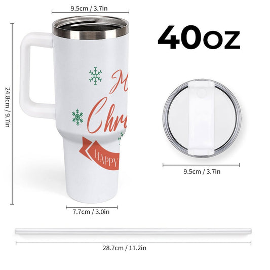 POD US Local Tumbler 40 oz Large Capacity Car Cup Christmas