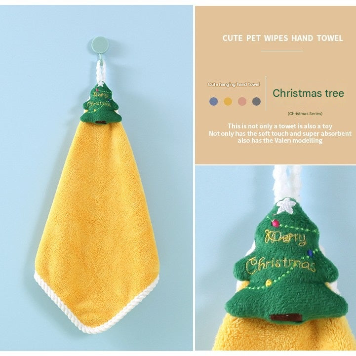 US Local Christmas Theme Hand Towel--1pcs