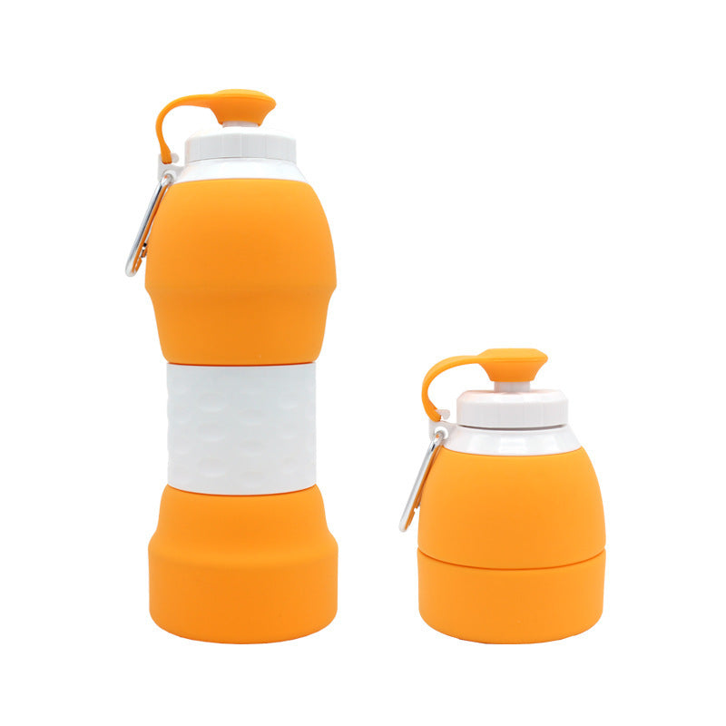USA Local Silicone folding water bottle