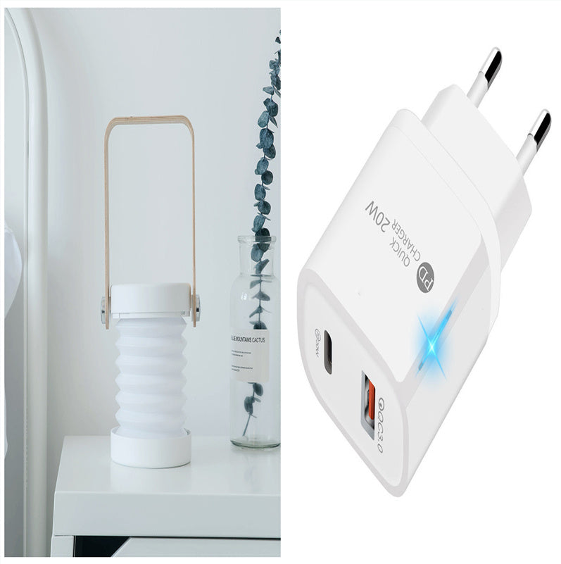 USA Local Foldable Touch Dimmable Reading LED Night Light Portable Lantern Lamp USB Rechargeable For Home Decor