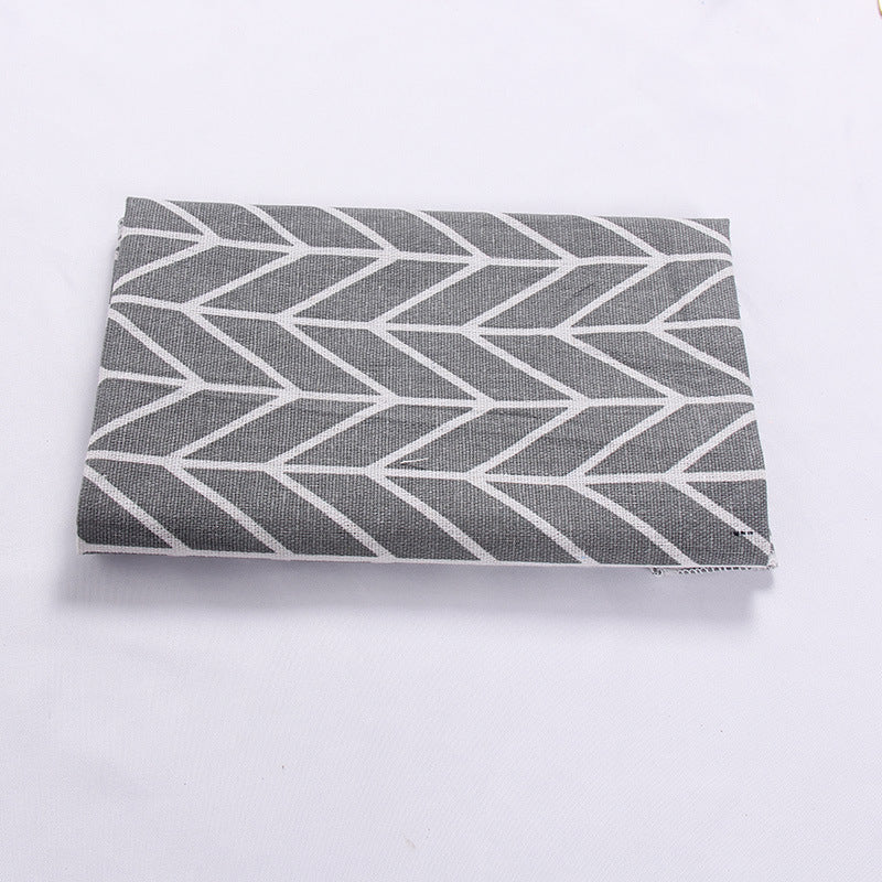 Plaid table mat placemat napkin