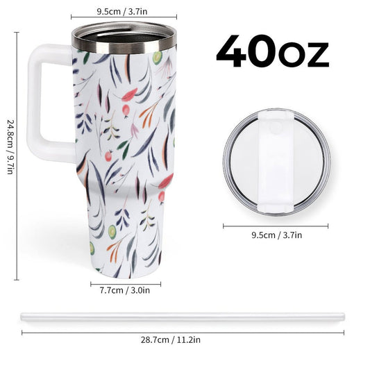 PHDT00470 POD US Local Tumbler 40 oz Large Capacity Car Cup Watercolor