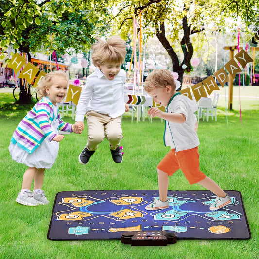 US Local VEVOR Dance Mat For Kids Dance Pad Toys Two Player Gift For 3 Year Old Girls