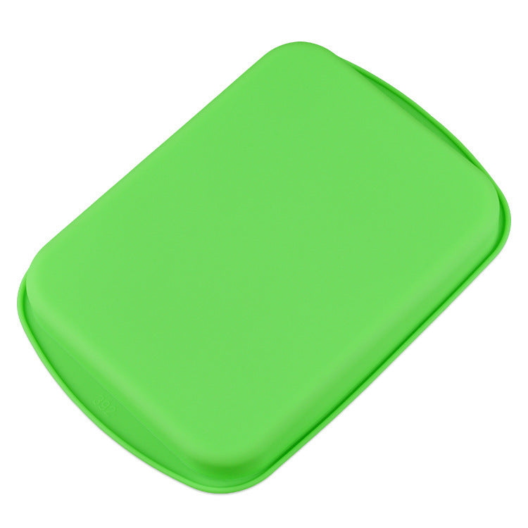 Spot silica gel cake mold oven with baking tool resistant to high temperature rectangular cake baking tray