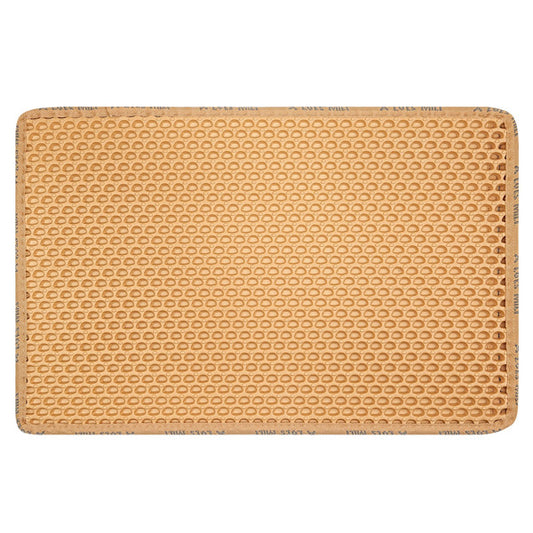 US Local Double Layer Rice Shaped Cat Litter Pad