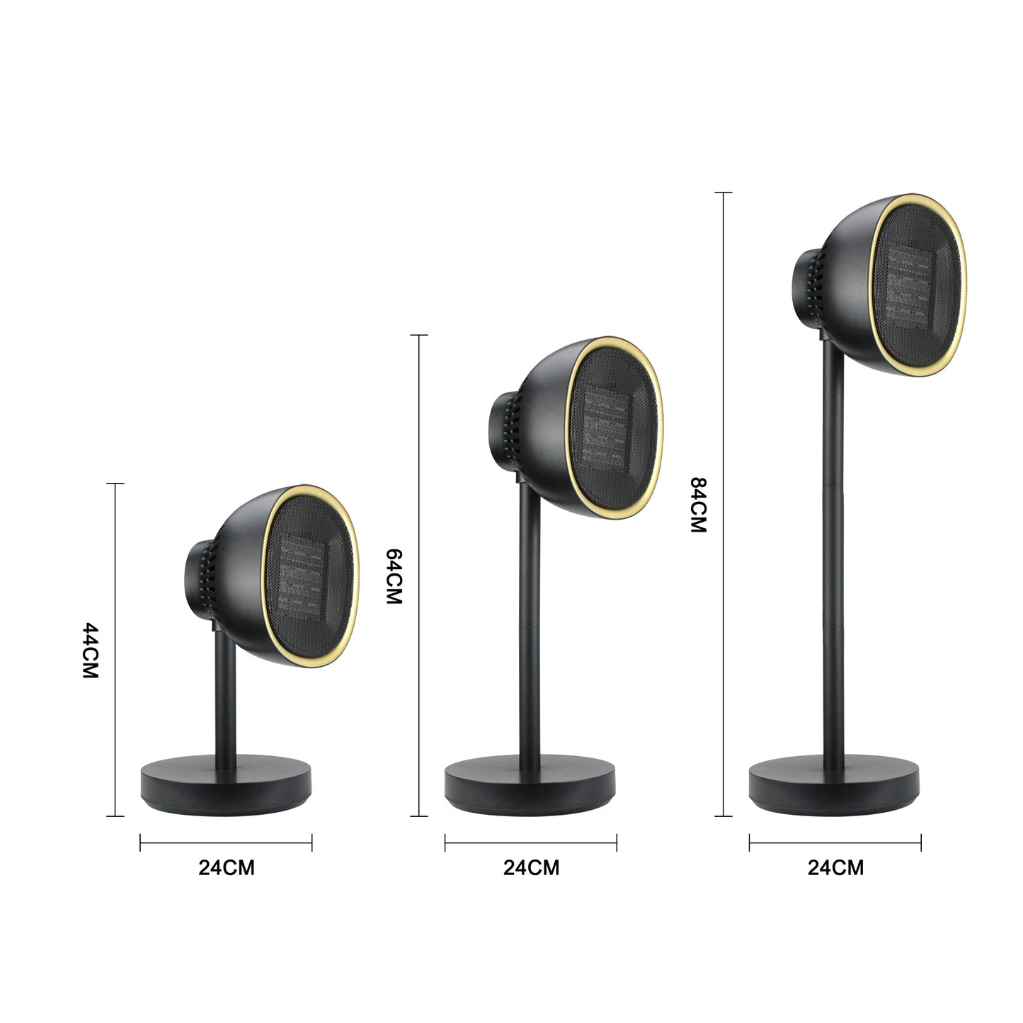 US Local Heater Fan, Desk & Floor Heater, PTC Ceramic Heater