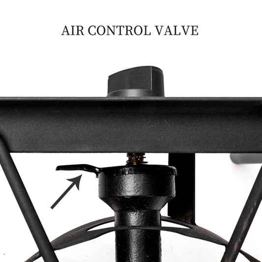 US Local Rectangular Three Eyed Four Legged Gas Burner