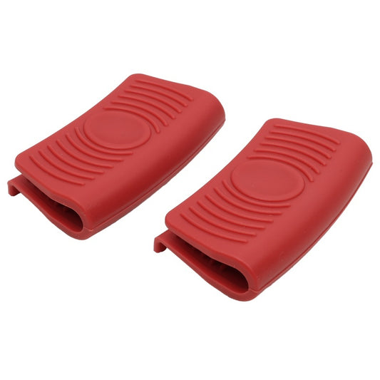 US Local One In One Pre Seasoned Cast Iron Dutch Oven With Dual Handles, Outdoor Camping Deep Pot, With 2 Silicone Handle Covers