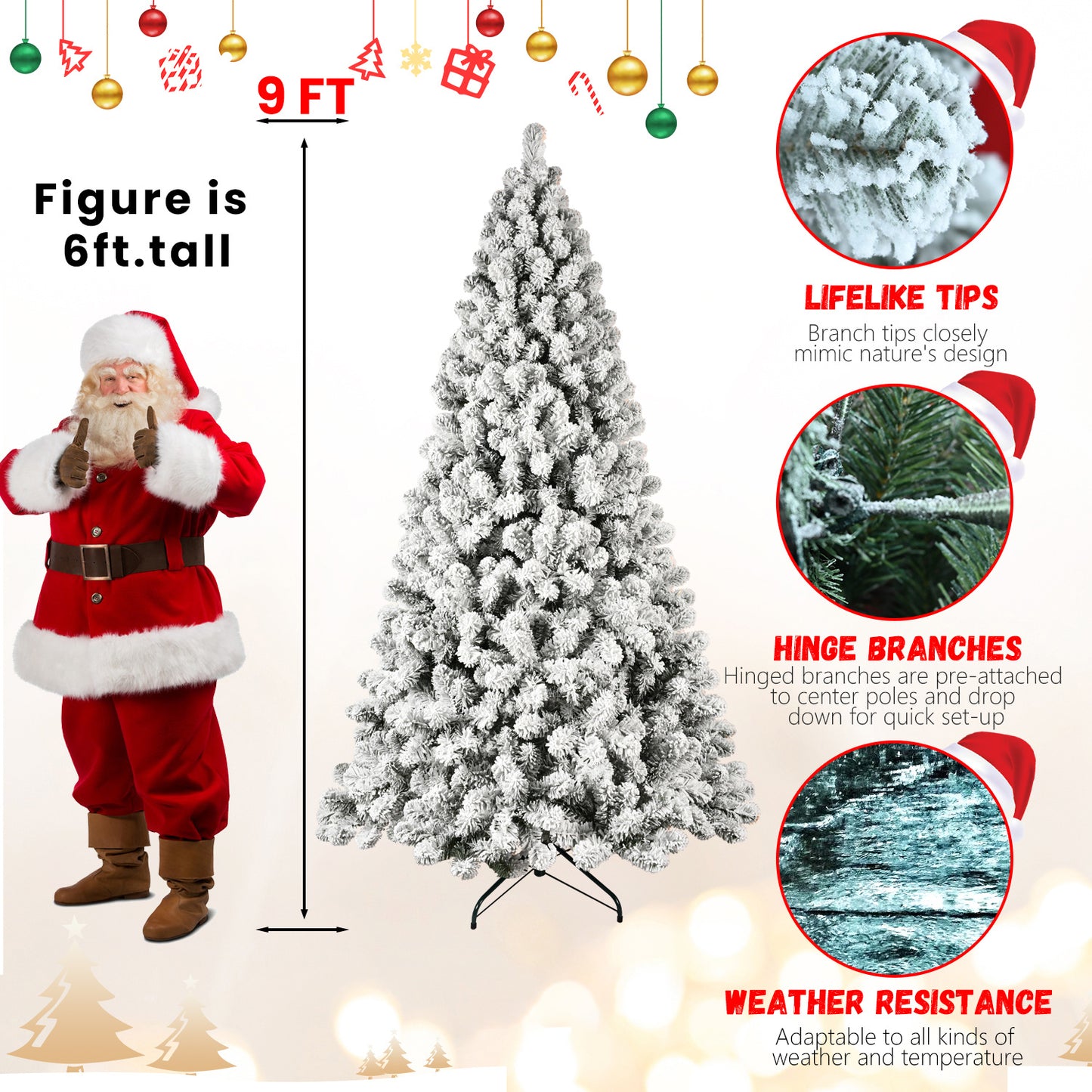 US Local PE, PVC, Christmas Tree, Christmas Decorations