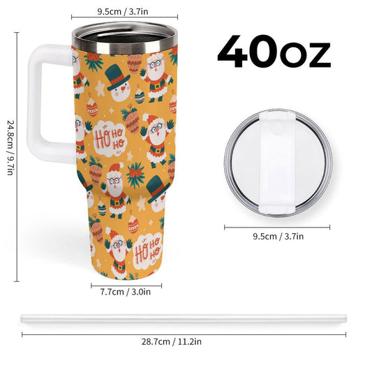 PHDT00151 POD US Local Tumbler 40 oz Large Capacity Car Cup Christmas
