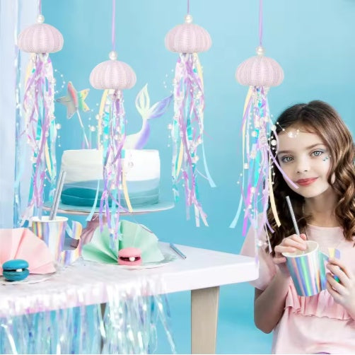 US Local 4 PCS Sea Urchin Hanging Ornaments For Christmas Tree Coastal Natural Sea Urchin Crafts With Rope