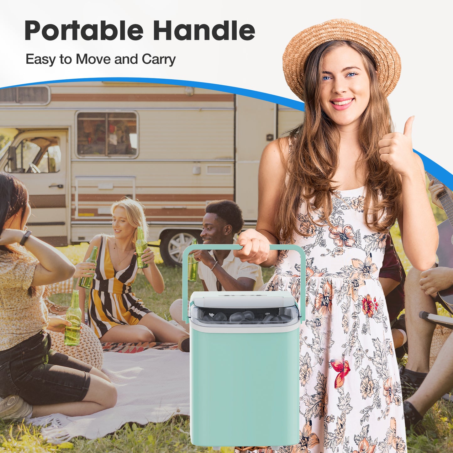 USA Local Portable Ice Maker