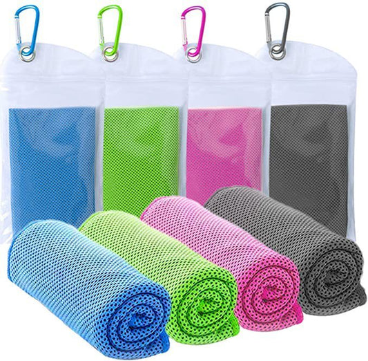 US Local Mountaineering Bag Cooling Ice Feeling Cold Feeling Towel Ice-cold Towel