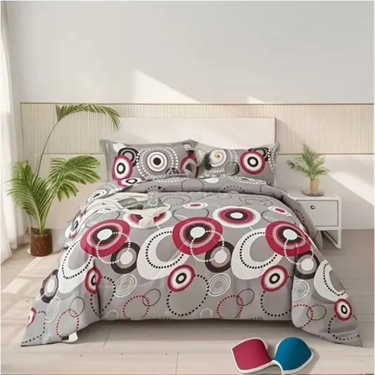 US Local Oriental Beauty Quilt 3-piece Set King