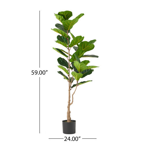 US Local 150CM ARTIFICIAL VIOLIN LEAF FIG TREE