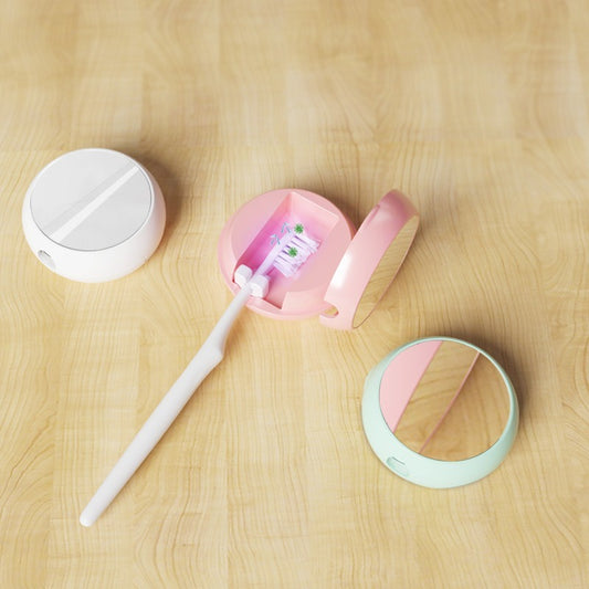 US Local The Toothbrush Sterilization Box Integrates Ultraviolet Sterilization And Drying Functions. Deeply Clean The Toothbrush Head For Complete Oral Health.