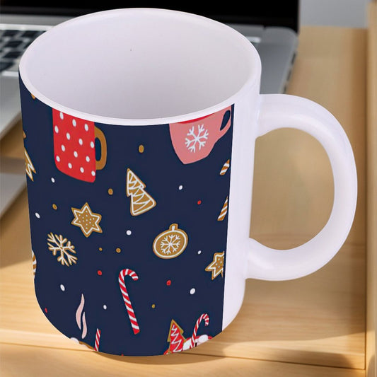 POD US Local White mug with full print, Christmas Gifts 0082