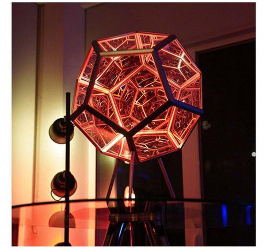 Dodecahedron Color Art Lamp Decorative Lights Colorful Housewarming Gift Durable Home Decoration Novelty Lamp