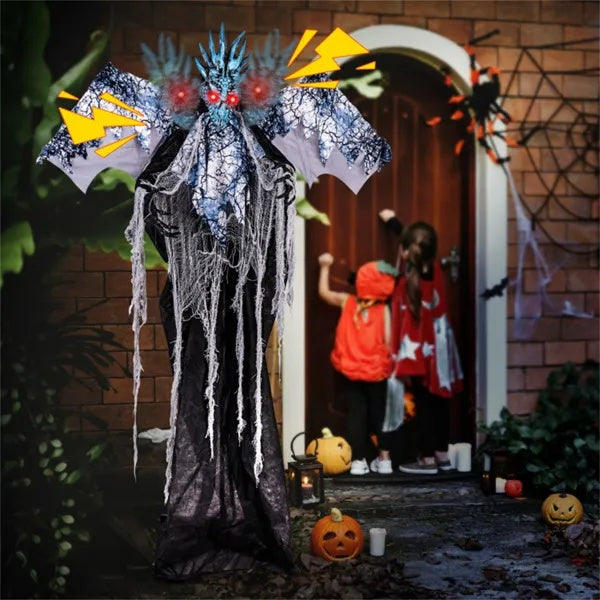 6 'Halloween Decorations With Poseable Wings And Arms