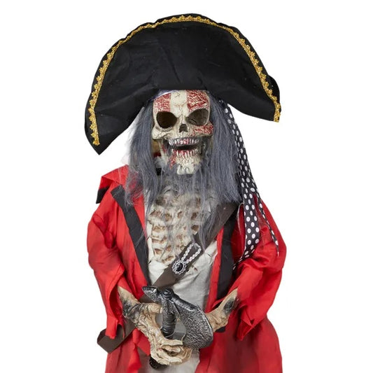 US Local 6.3ft Pirate Halloween Standing Decoration