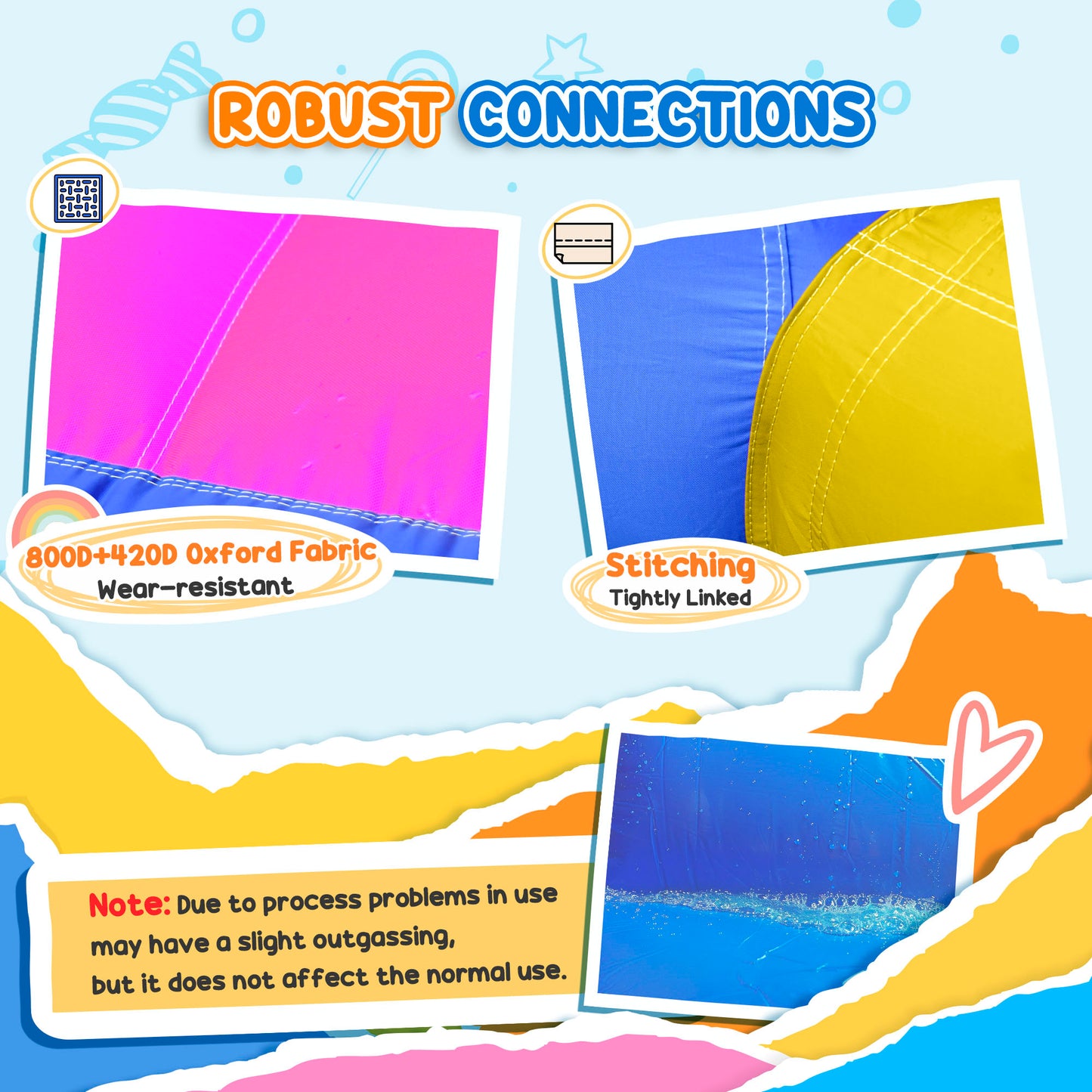 US Local Inflatable Water Slide Bounce House with Trampoline