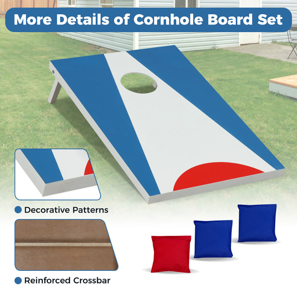 US Local Portable Cornhole Board With Foldable Legs And Side Handle