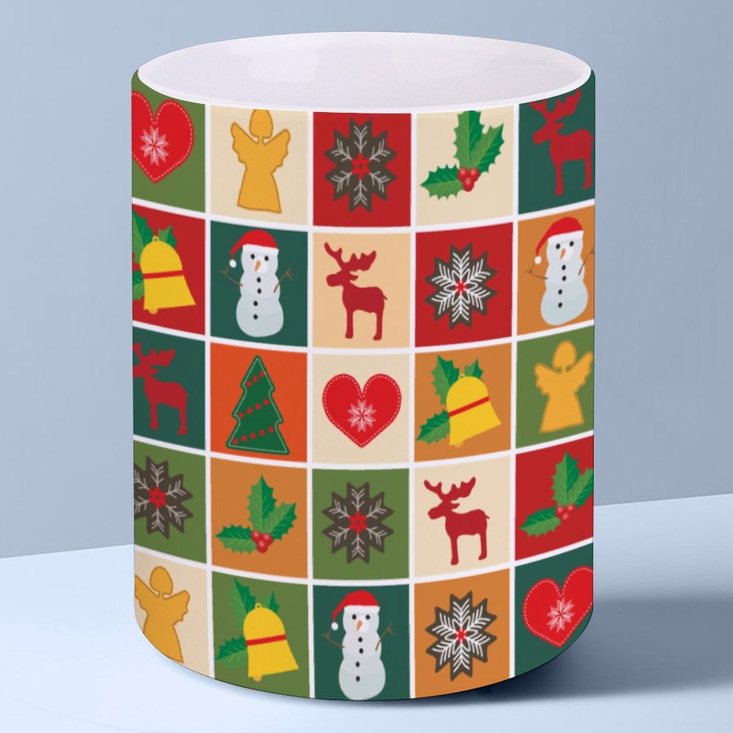 POD US Local White mug with full print, Christmas 0060