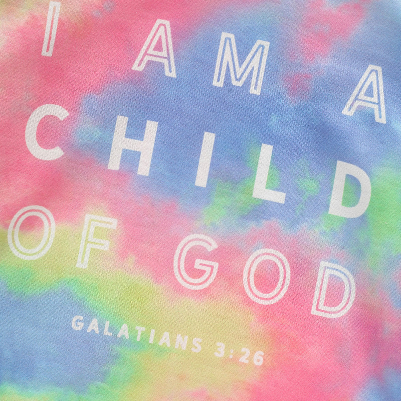 US Local Toddler Girls Long Sleeve Tie Dye Hooded Dress Adorable & Comfortable Daily Wear For Kids