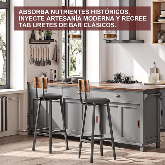 US Local Bar Stool 2-piece Set Not Shipped On Weekends