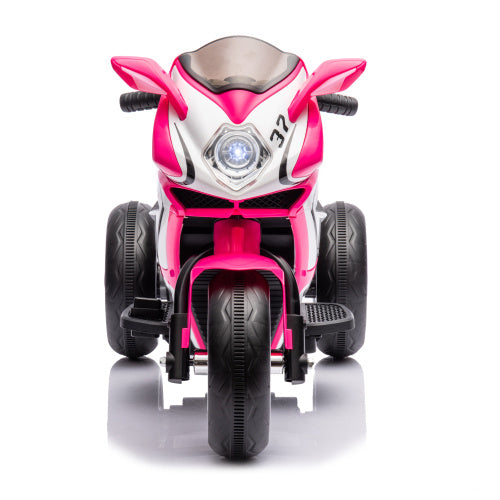 US Local Plastic Red 6V Kids Electric Motorcycle Kids Toys Motorcycle Kids Electric Car Electric Ride On Motorcycle