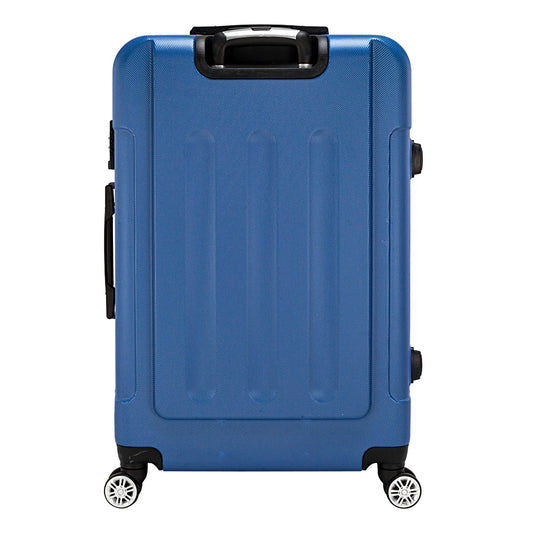 US Local Three In One ABS Suitcase 20 Inches 24 Inches 28 Inches Blue