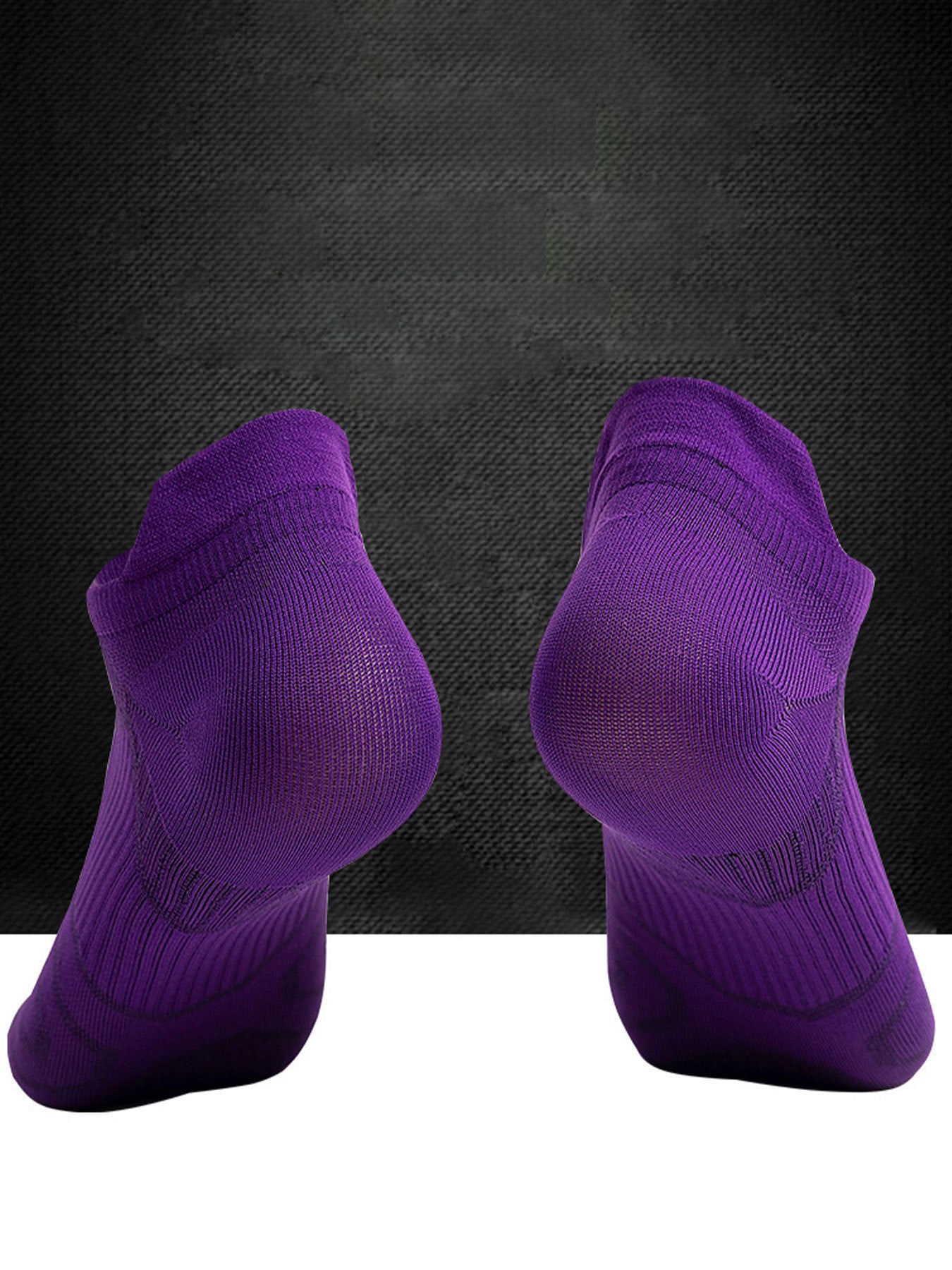 US Local 8 Pairs Men Athletic Socks Low Cut Cushion Running Socks Anti-slip And Anti-odor Breathable Comfort For Sports Running Fitness Cycling