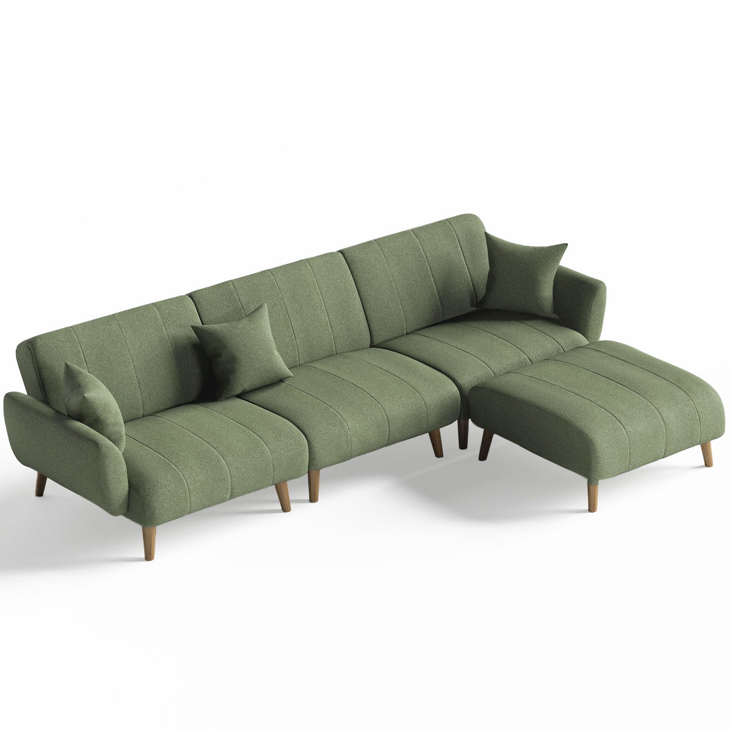 US Local 4 - Piece Upholstered Sectional