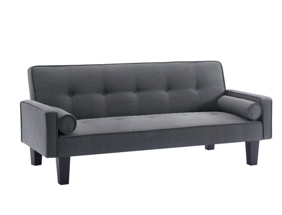 USA Local Fabric Sofa, Medieval Love Seat Sofa Furniture, With Pillows, Living Room Button Tufted Sofa, Pull Point Design