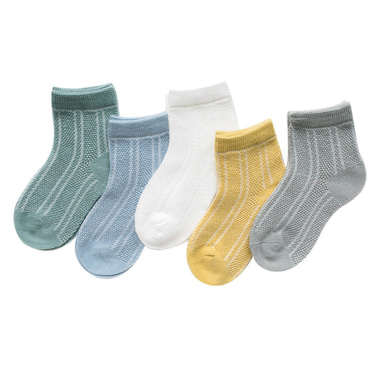 US Local Cotton breathable male and female baby socks